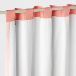 84" Tonal Blackout Window Kids' Panel Pink - Pillowfort™ -Children Household Items GUEST 0116876d 3614 416f 96c5 f28e666c254f