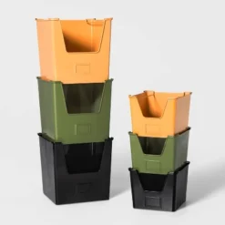 Metal Stackable Kids' Storage - Pillowfort™ 14 Metal Stackable Kids' Storage - Pillowfort™ -Children Household Items GUEST 0c8ba768 6abd 4142 a880 5d1da5a31cb0