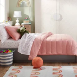 4'x5'6" Printed Rainbow Tufted Kids' Rug - Pillowfort™ -Children Household Items GUEST 0ce37860 c023 4d43 b34e c5a205bbb96c