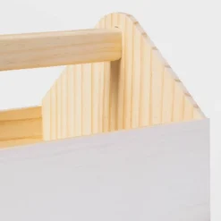 Kids' Wood House Caddy White - Pillowfort™ -Children Household Items GUEST 21cf5770 41b7 4c23 83ff 23276780085e