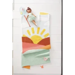 48"x58" Knit Kids' Throw Sunshine Blue - Pillowfort™ 9 48"x58" Knit Kids' Throw Sunshine Blue - Pillowfort™ -Children Household Items GUEST 24eb10dc 6375 4b35 976d b6a58a627356