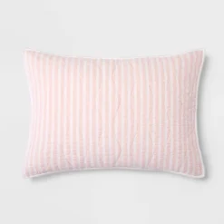 Chambray Striped Kids' Sham - Pillowfort™ -Children Household Items GUEST 26204b23 d92f 4768 87ef e5228358f247