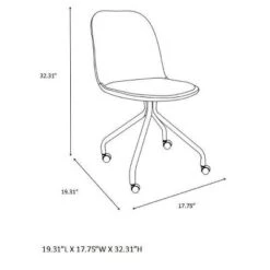 Rolling Kids' Desk Chair - Pillowfort™ -Children Household Items GUEST 27574ef6 4fe2 441b a05d eb4e7640fdfb