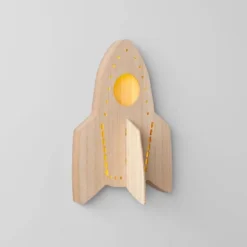 Rocket Wood Lit Kids' Wall Decor - Pillowfort™ 9 Rocket Wood Lit Kids' Wall Decor - Pillowfort™ -Children Household Items GUEST 31449451 cbbc 400e 96b1 8a1646252aa9