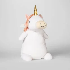 Unicorn Weighted Plush Kids' Throw Pillow White/Blush - Pillowfort™ -Children Household Items GUEST 3dd547d8 4878 4691 ac22 a59e059bd141