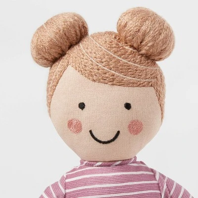 Decorative Kids' Pillow Striped Purple - Pillowfort™ 4 Decorative Kids' Pillow Striped Purple - Pillowfort™ - Image 2