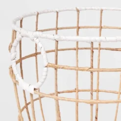 Kids' Woven Basket Natural With White Rim - Pillowfort™ -Children Household Items GUEST 4a8b5af5 1149 4489 bfc7 6250e6292f95
