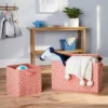 Large Rectangle Dot Kids' Storage Bin Rose Pink - Pillowfort™ -Children Household Items GUEST 4c6e3fee 449a 4463 ae35 b822c427e416