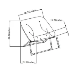 Folding Dish Kids’ Chair - Pillowfort™ -Children Household Items GUEST 53cafdeb cd12 4604 8d7b b3a6678386a0