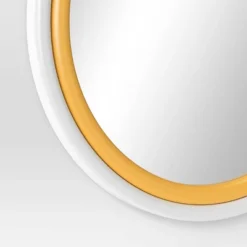 Two Tone Layered Circle Kids' Mirror White - Pillowfort™ -Children Household Items GUEST 56ea0611 31b9 4ab5 9f0d fd1a02fd9d72