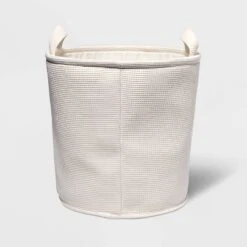 Waffle Kids' Storage Basket Cream - Pillowfort™ -Children Household Items GUEST 5a8dda20 2be0 4359 92c3 0e2424cbd620