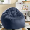 Canvas Kids' Bean Bag Navy - Pillowfort™ -Children Household Items GUEST 5b49fec6 8abc 4720 8d14 9ed363f89573