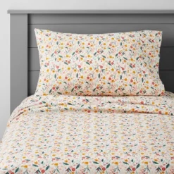 In The Garden Cotton Kids' Sheet Set - Pillowfort™ 9 In The Garden Cotton Kids' Sheet Set - Pillowfort™ -Children Household Items GUEST 6050ac4d 34de 4c22 ba63 c5bf3449eb9a