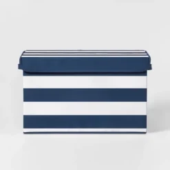 Large Rectangle Kids' Storage Striped Bin - Pillowfort™ -Children Household Items GUEST 60f7c8e4 10fb 42e1 b00b 0fbb1835ed86