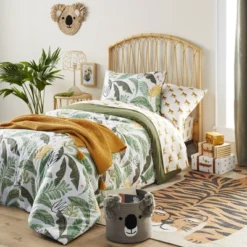 Twin Rattan Kids' Bed Natural - Pillowfort™ -Children Household Items GUEST 64ab9aeb 410c 4a12 9a31 ee15f315b726 4