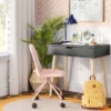 Modern Kids' Desk Dark Gray - Pillowfort™ -Children Household Items GUEST 69195459 9636 4a7a 8573 20c87b8f5612
