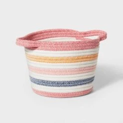 Striped Coiled Rope Kids' Storage Bin - Pillowfort™ -Children Household Items GUEST 69aa9ee9 051f 4555 86cb 500da444d1d4