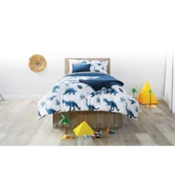 Dinosaur Value Multi-Piece Kids' Bedding Set Watercolor Blue - Pillowfort™ -Children Household Items GUEST 6e895af7 c795 4463 ae3f a72b6625f847