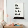 It's Cool To Be Kind Hanging Kids' Knit Banner - Pillowfort™ -Children Household Items GUEST 6fe69ca1 922a 4c68 b9c7 0469241e662a