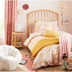 Boho Rattan Cylinder Kids' Nightlight - Pillowfort™ -Children Household Items GUEST 81c193ac a261 406c a81f da88d1d05ec0