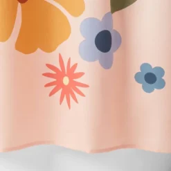 Vintage Floral Kids' Shower Curtain Blue - Pillowfort™ -Children Household Items GUEST 8ace6416 7c54 4ea4 809f c8058637a65b