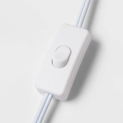 Rattan Tulip Cylinder Bedside Kids' Lamp - Pillowfort™ 5 Rattan Tulip Cylinder Bedside Kids' Lamp - Pillowfort™ - Image 3