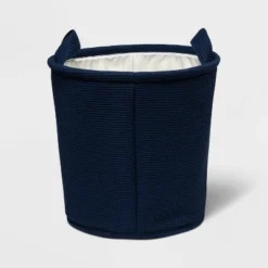 Waffle Kids' Storage Basket Navy - Pillowfort™ -Children Household Items GUEST 97e57b76 3705 49c2 9a96 da23d3d89e7c