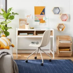 Bly Kids' Desk White - Pillowfort™ 8 Bly Kids' Desk White - Pillowfort™ -Children Household Items GUEST 9ca002a4 6563 4787 a7e9 4f9eab3f8de7