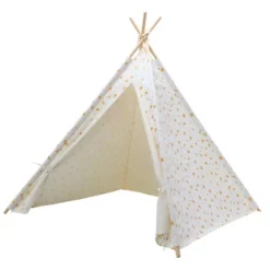 Gold Foil Star Kids' Tent - Pillowfort™ -Children Household Items GUEST a15bf5e8 a9f5 4914 9c43 38165faca20c