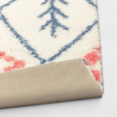 Mesa Area Kids' Rug Pink/Blue - Pillowfort™ 5 Mesa Area Kids' Rug Pink/Blue - Pillowfort™ - Image 3