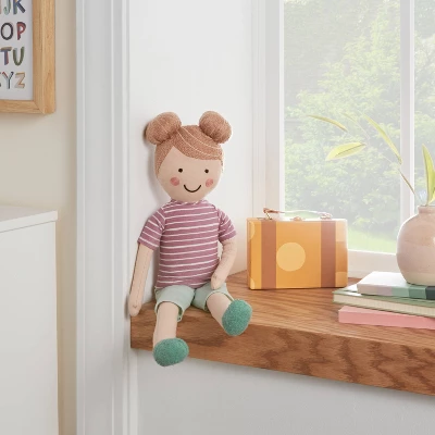 Decorative Kids' Pillow Striped Purple - Pillowfort™ 3 Decorative Kids' Pillow Striped Purple - Pillowfort™