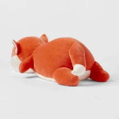 Fox Weighted Plush Kids' Throw Pillow White/Blush - Pillowfort™ -Children Household Items GUEST aa8574da 7e29 4091 bf55 93d556c96c7f