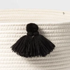Kids' Coiled Rope Basket With Tassels - Pillowfort™ -Children Household Items GUEST b4e2f0b4 8784 4947 b5a4 581a96af06ec