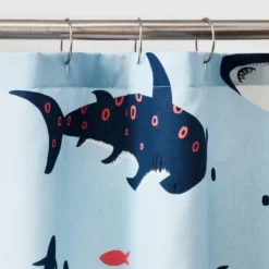 Shark Kids' Shower Curtain - Pillowfort™ -Children Household Items GUEST bb8743e1 7939 446b bd6e 20f2f9550feb