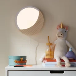 Lit Wall Kids' Decor Natural/White - Pillowfort™ -Children Household Items GUEST bd256504 5a05 47c6 8520 51e245be4280