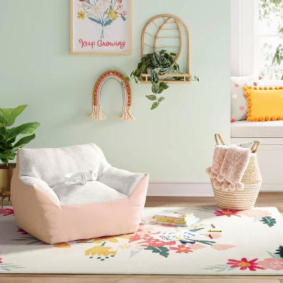 Chambray Kids’ Bean Bag Chair - Pillowfort™ 3 Chambray Kids’ Bean Bag Chair - Pillowfort™