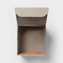 Medium Natural Wood Kids' Storage With Lid Gray - Pillowfort™ -Children Household Items GUEST c1b4f2d3 1562 4442 a693 e95b4764e052