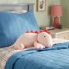 Dinosaur Weighted Plush Kids' Throw Pillow White/Blush - Pillowfort™ 2 Dinosaur Weighted Plush Kids' Throw Pillow White/Blush - Pillowfort™ -Children Household Items GUEST d5b5d6ce 9c6c 4ed1 a85d 45a8f4b9dab7