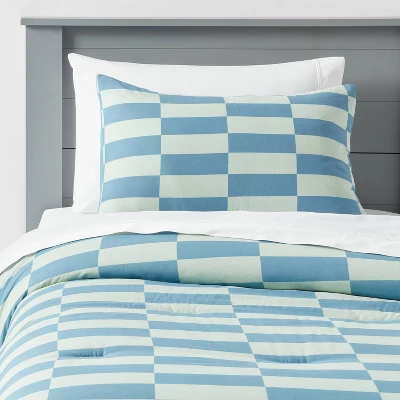 Kids' Comforter Set Checkers - Pillowfort™ 6 Kids' Comforter Set Checkers - Pillowfort™ - Image 4