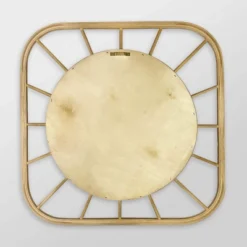 Bamboo Square Kids' Mirror - Pillowfort™ -Children Household Items GUEST e1ad3021 b353 4c56 8216 3205e53f93ca