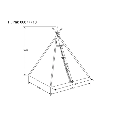 Pom Pom Kids' Tent Pink - Pillowfort™ 12 Pom Pom Kids' Tent Pink - Pillowfort™ - Image 10