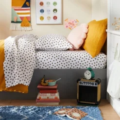 Dotted Microfiber Kids' Sheet Set - Pillowfort™ -Children Household Items GUEST e7c6cf44 9b45 4734 8b44 47c1a46c4ff8