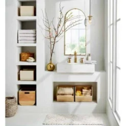 Stackable Wood Kids' Storage Bin Light Brown - Pillowfort™ -Children Household Items GUEST ea244543 76c3 4d98 8faf 4076fcf1bc3e