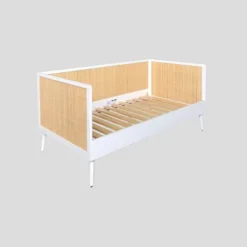 Rattan And Wood Kids' Daybed White - Pillowfort™ -Children Household Items GUEST f065594c a3ad 4be4 8f91 6504af8d56ad