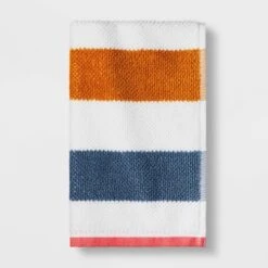 Striped Kids’ Towel With SILVADUR™ Antimicrobial Technology - Pillowfort™ -Children Household Items GUEST f163fe6d 5e01 4c30 b69b 567516b22dde
