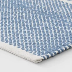 Patterned Accent Kids' Rug Blue/White - Pillowfort™ -Children Household Items GUEST f630c2e4 9a8b 46e9 ac92 95da8bebac4a