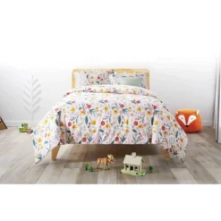 Floral Garden Cotton Kids' Comforter Set - Pillowfort™ -Children Household Items GUEST fc626bd3 9cb6 4dd5 ac3a d07d33c626b6